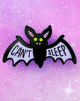 Too Fast | Band of Weirdos | Can't Sleep Bat Enamel Pin