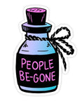 Too Fast | Band of Weirdos | People Be-Gone Sticker