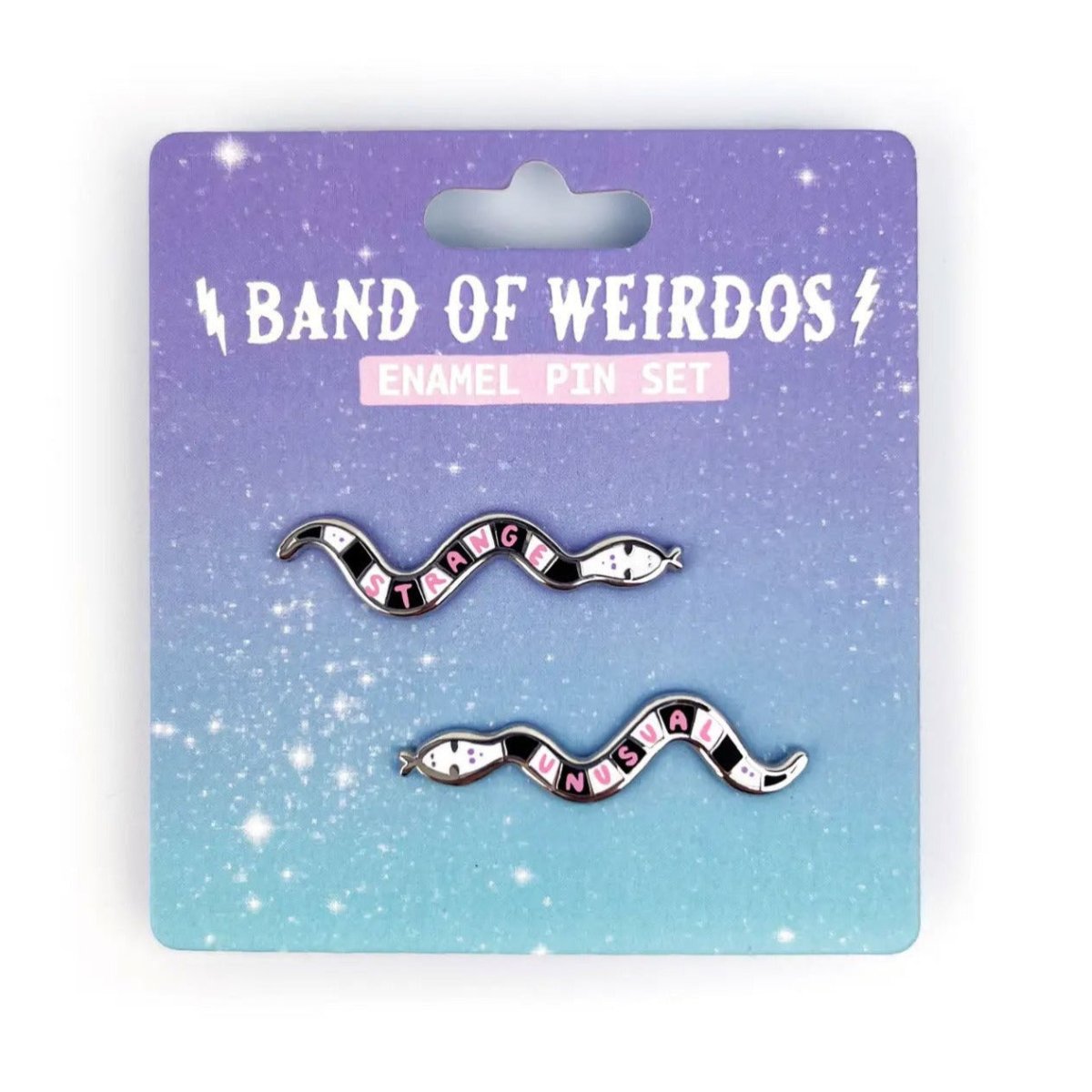 Too Fast | Band of Weirdos | Strange and Unusual Snake Enamel Pins