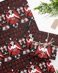 Too Fast | Baphoclaus Satanic Christmas Gift Wrapping Paper