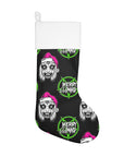 Too Fast | Black Metal Xmas Holiday Christmas Stocking