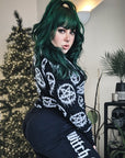 Too Fast | Black Pentagram Christmas Sweater