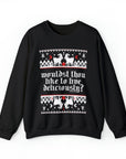 Too Fast | Black Philip Live Deliciously Christmas Crewneck Sweatshirt
