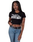 Too Fast | Boy Tears Bring Me Ecstasy Cropped Baby Tee
