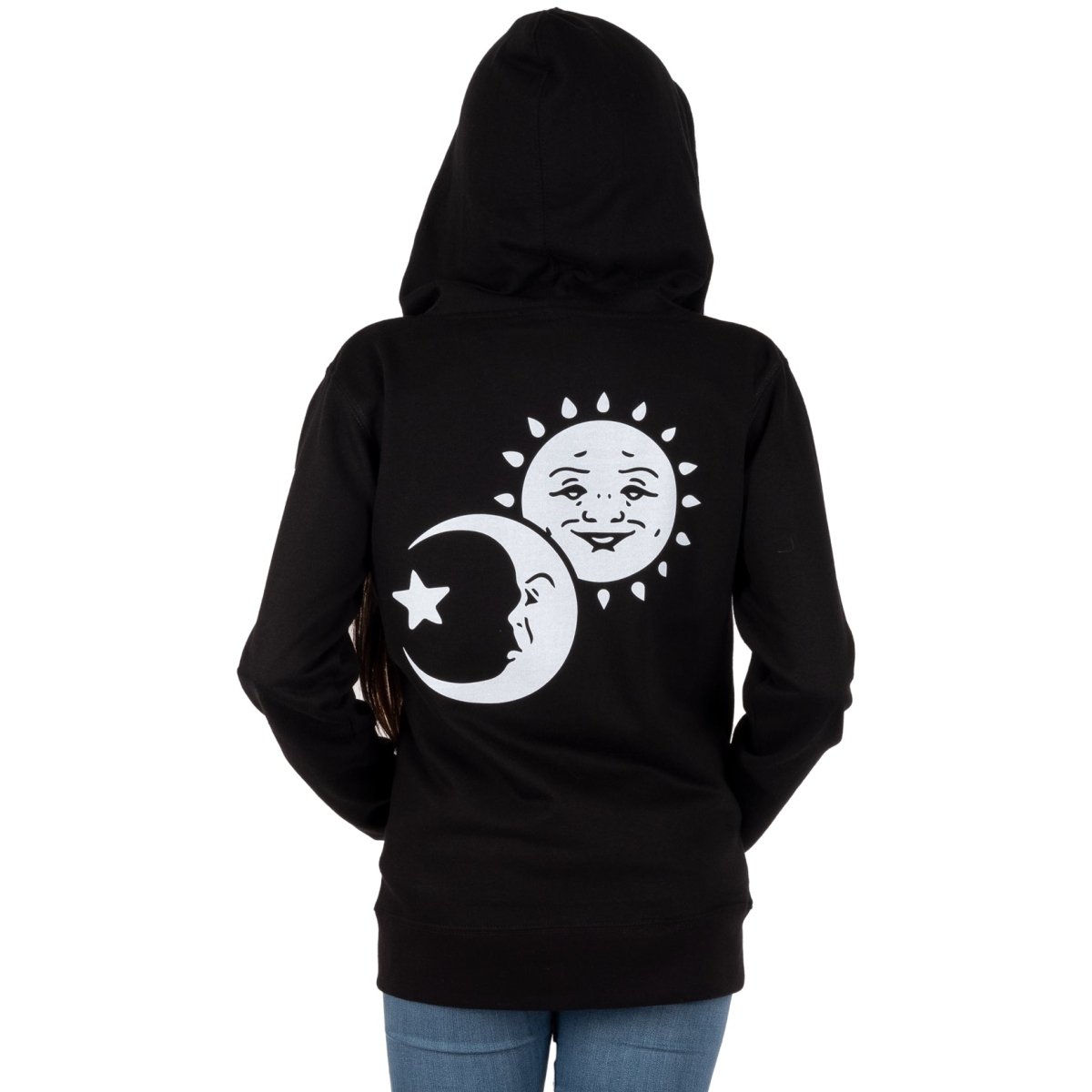 Black discount moon hoodie