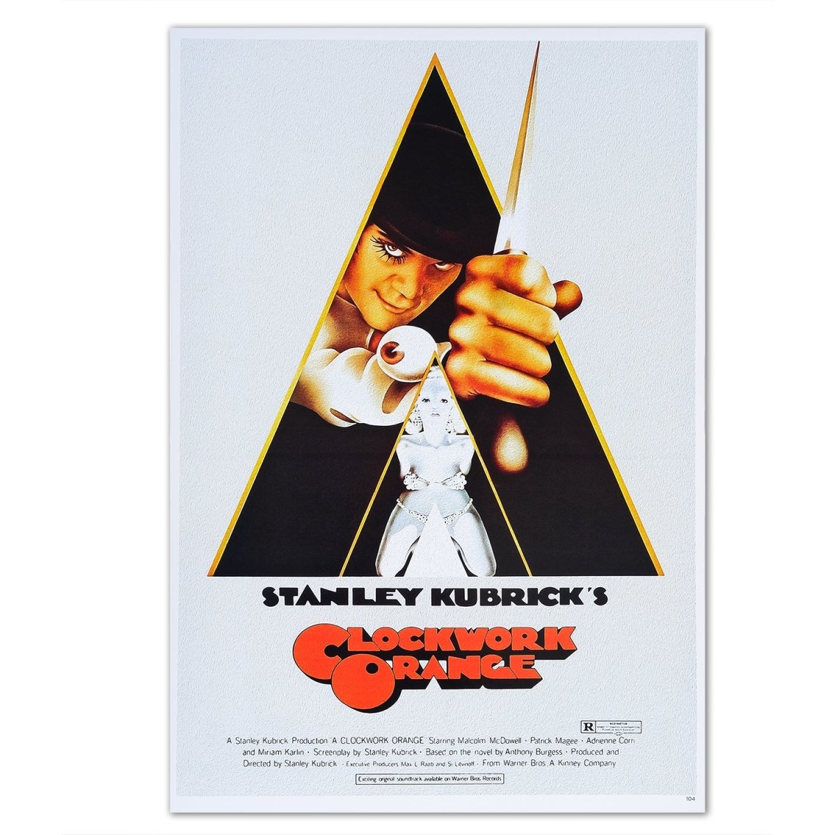 Too Fast | Clockwork Orange Movie Poster