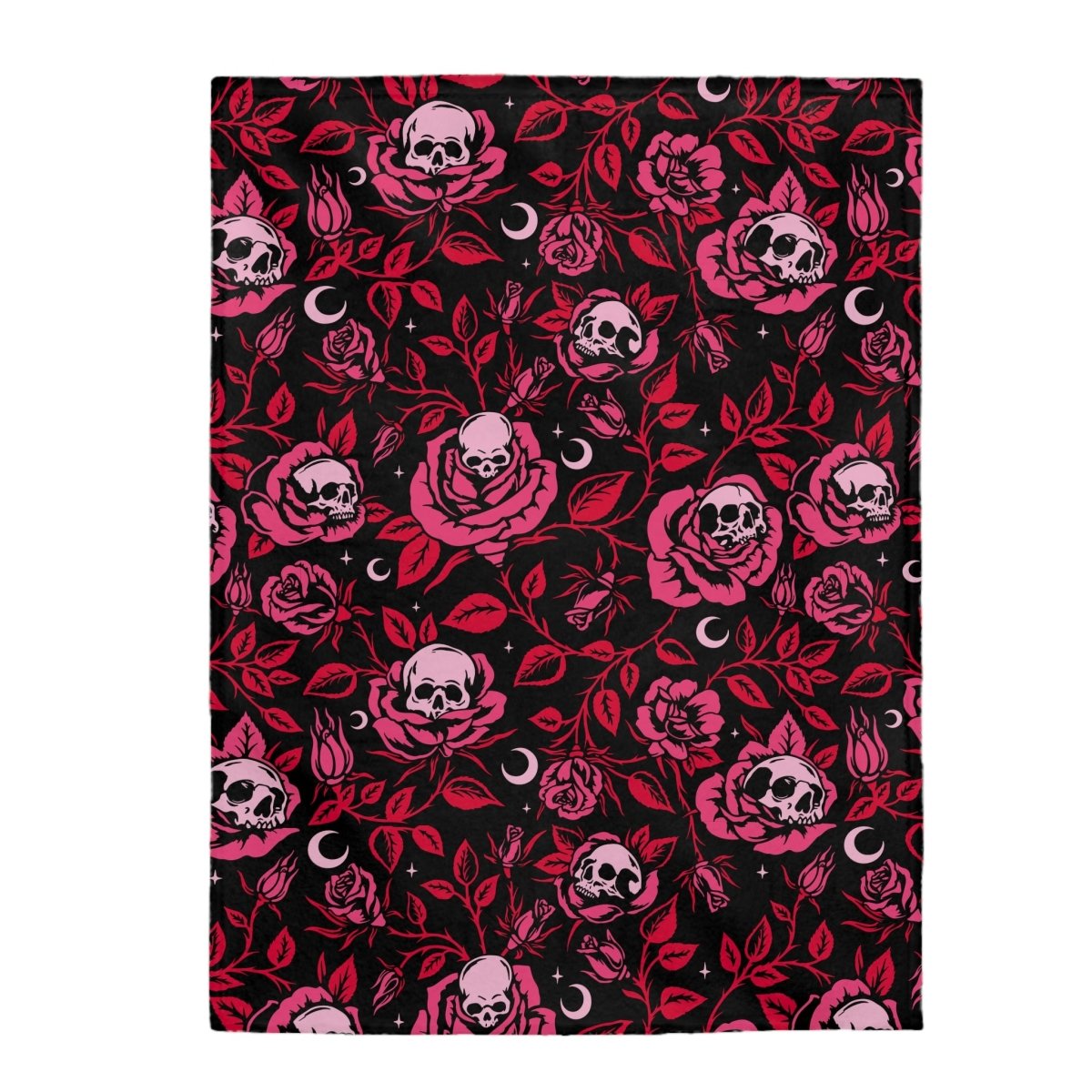Too Fast | Dead Roses Velvet Plush Blanket