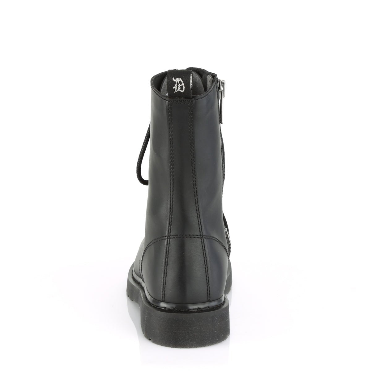 Too Fast | Demonia Bolt 200 | Black Vegan Leather Unisex Combat Boots