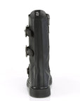Too Fast | Demonia Bolt 330 | Black Vegan Leather Unisex Combat Boots