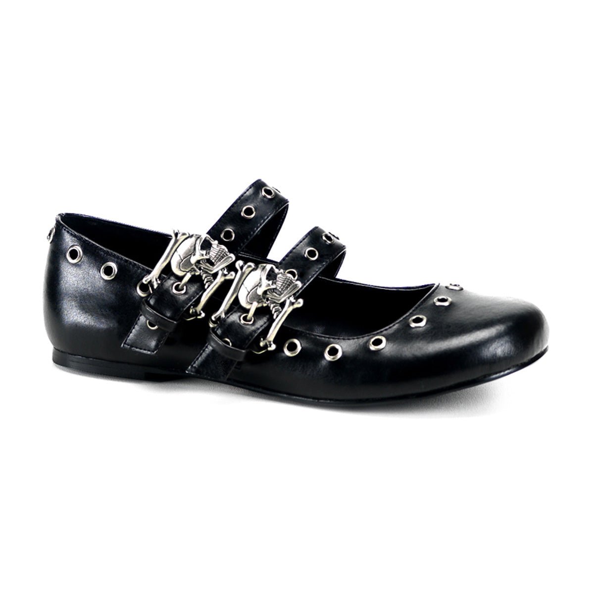 Demonia Flats Goth Women s Flats Shop Shoes at Too Fast