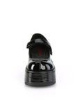 Too Fast | Demonia Dollie 01 | Black Patent Leather Women's Mary Janes