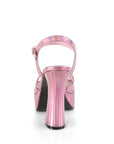 Too Fast | Demonia Dolly 09 | Pink Hologram Women's Sandals