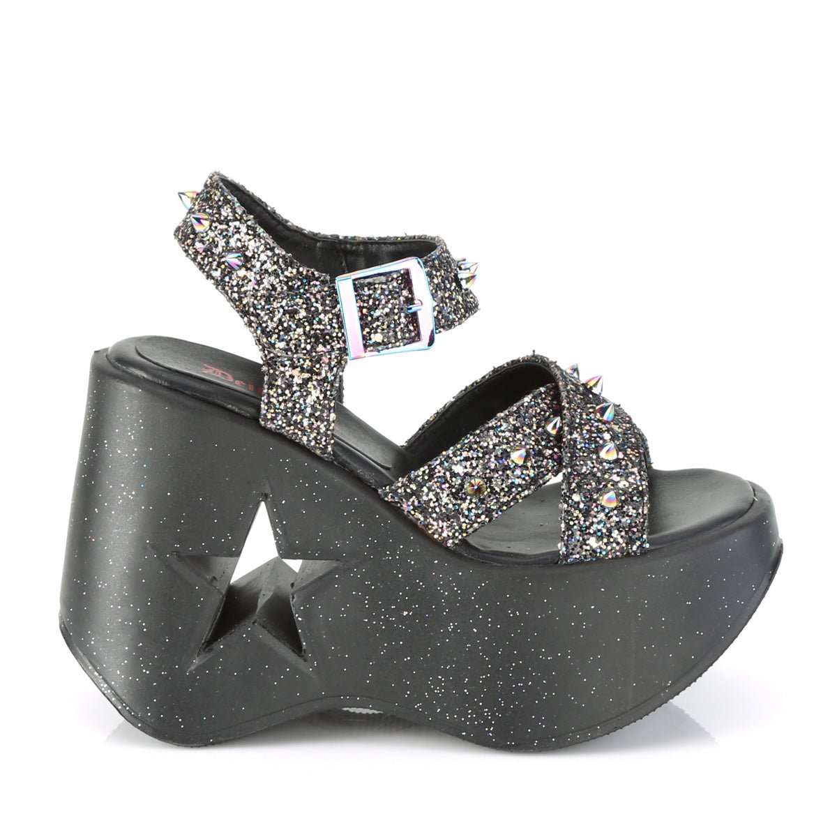 Carley Black Glitter Sandal - Boutique by Corkys – Woo's Too Boutique