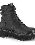 Too Fast | Demonia Lilith 152 | Black Vegan Leather Women's Ankle Boots