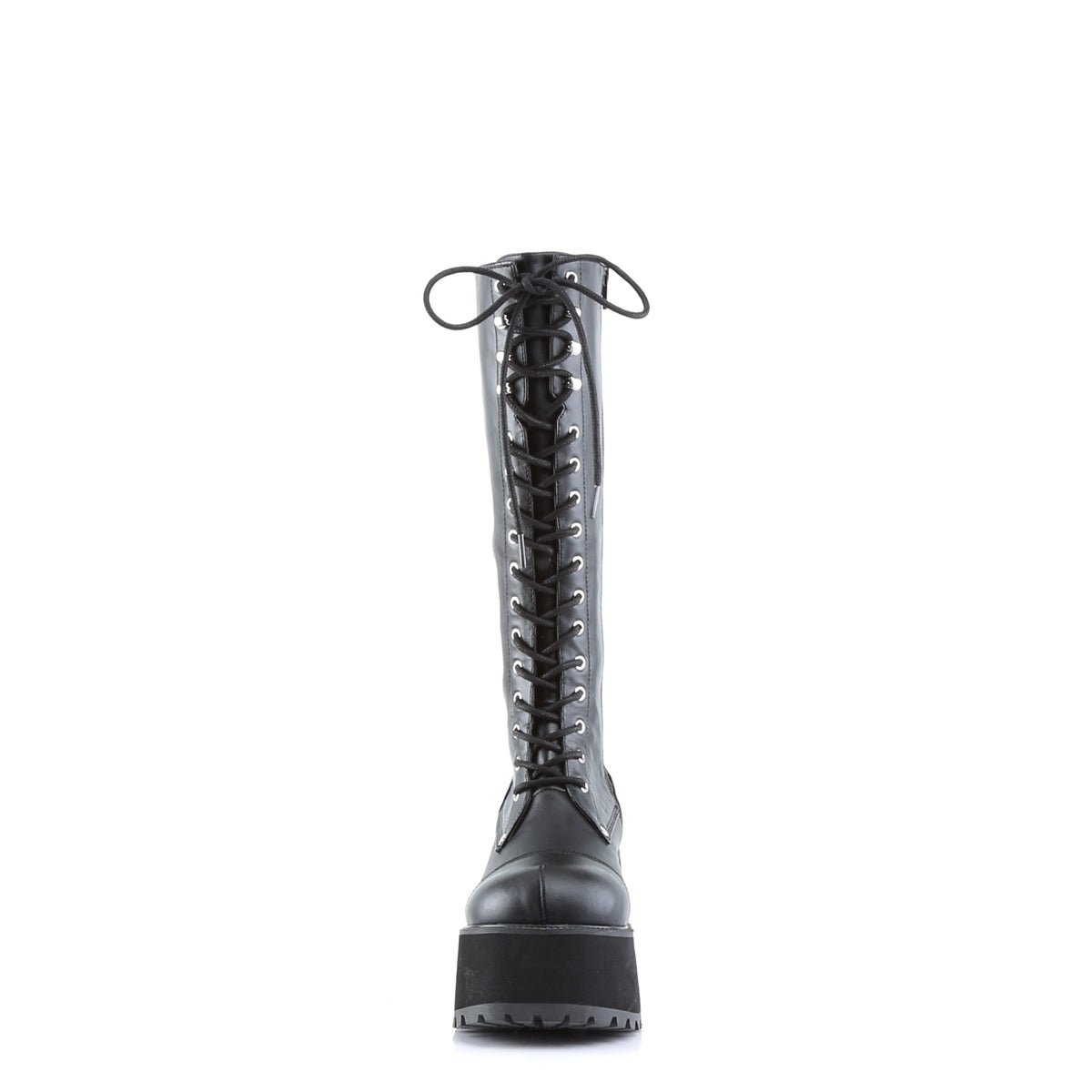 Too Fast | Demonia Ranger 302 | Black Vegan Leather Unisex Platform Boots
