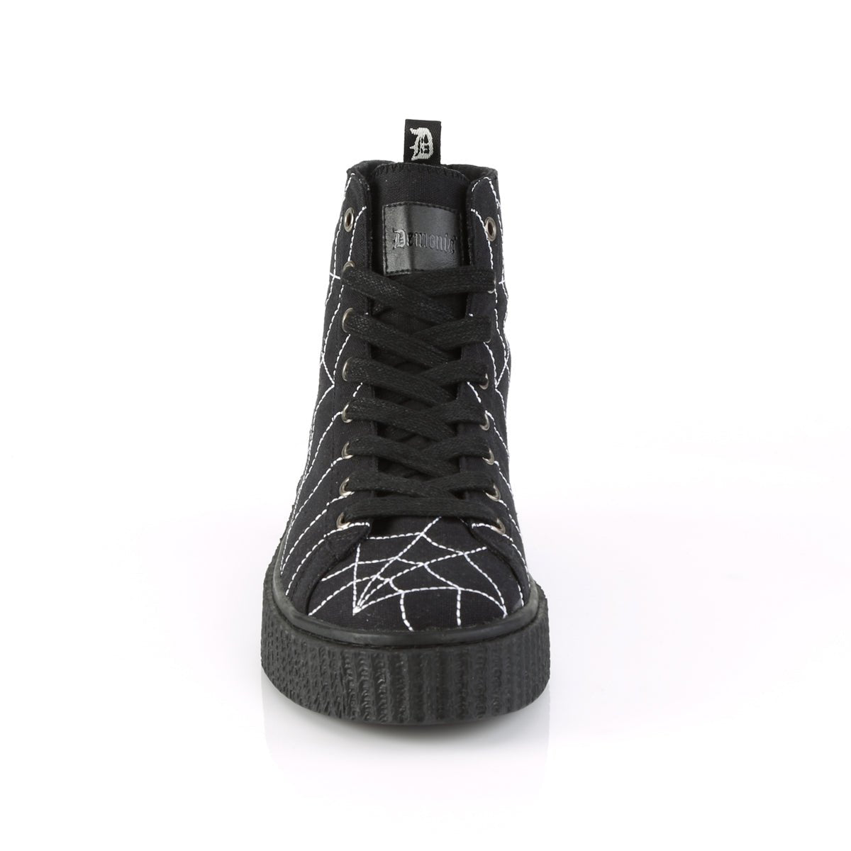 Too Fast | Demonia Sneeker 250 | Black Canvas Unisex Sneakers