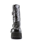 Too Fast | Demonia Trashville 205 | Black Vegan Leather Unisex Platform Boots