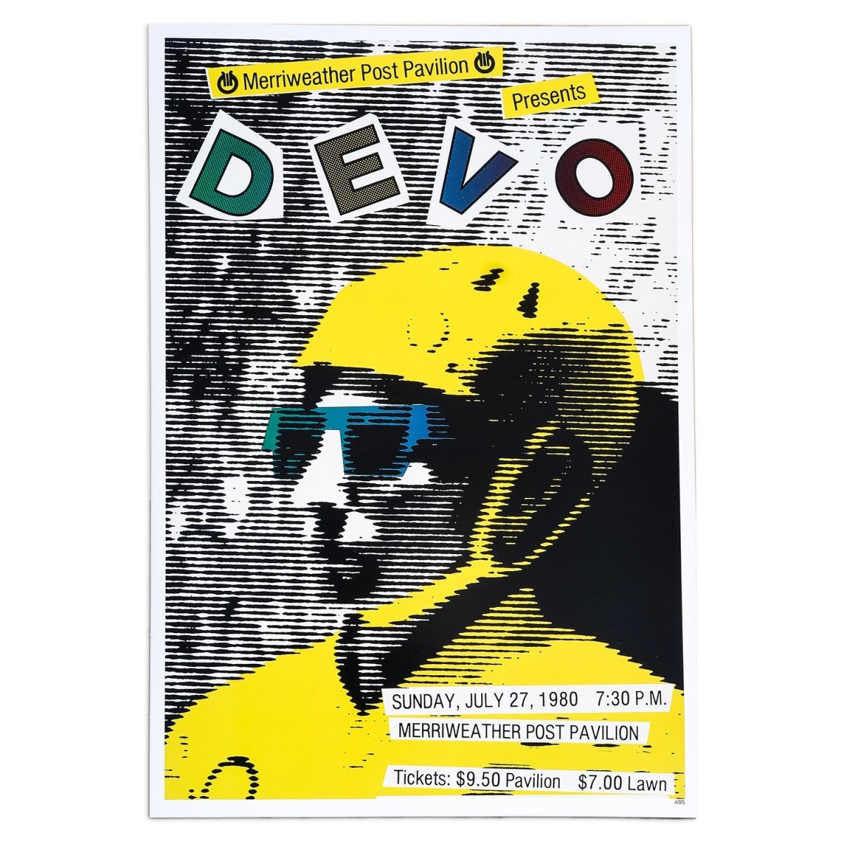 Too Fast | Devo 1980 Concert Poster