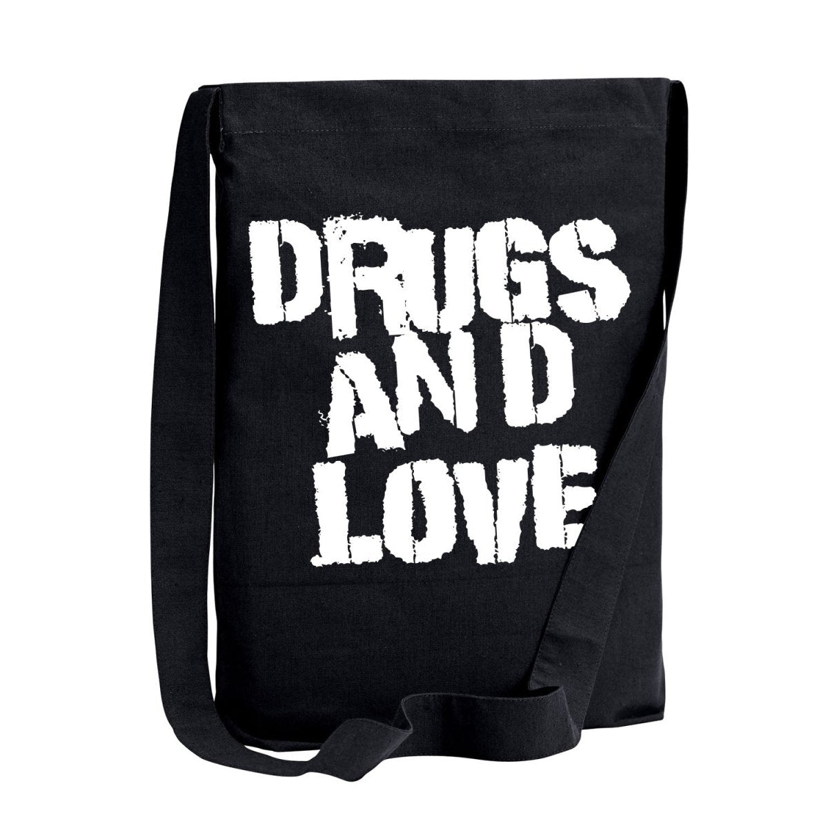 Too Fast | Drugs And Love Crossbody Sling Tote Bag