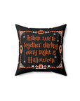 Too Fast | Every Night is Halloween Throw Pillow
