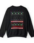 Too Fast | F Christmas Drunk Santa Crewneck Sweatshirt