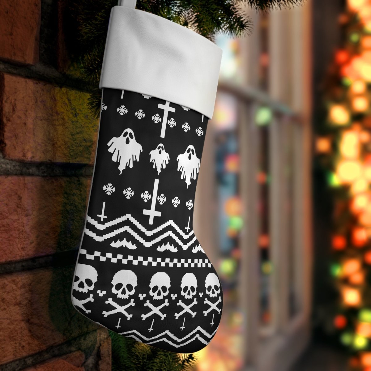 Too Fast | Ghostly Creepy Holiday Christmas Stocking