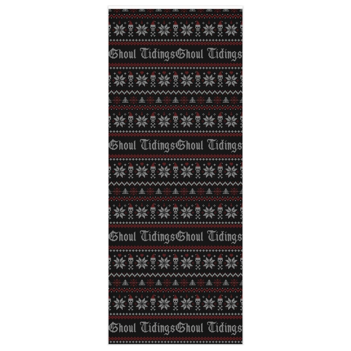 Too Fast | Ghoul Tidings Christmas Gift Wrapping Paper