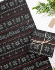 Too Fast | Ghoul Tidings Christmas Gift Wrapping Paper