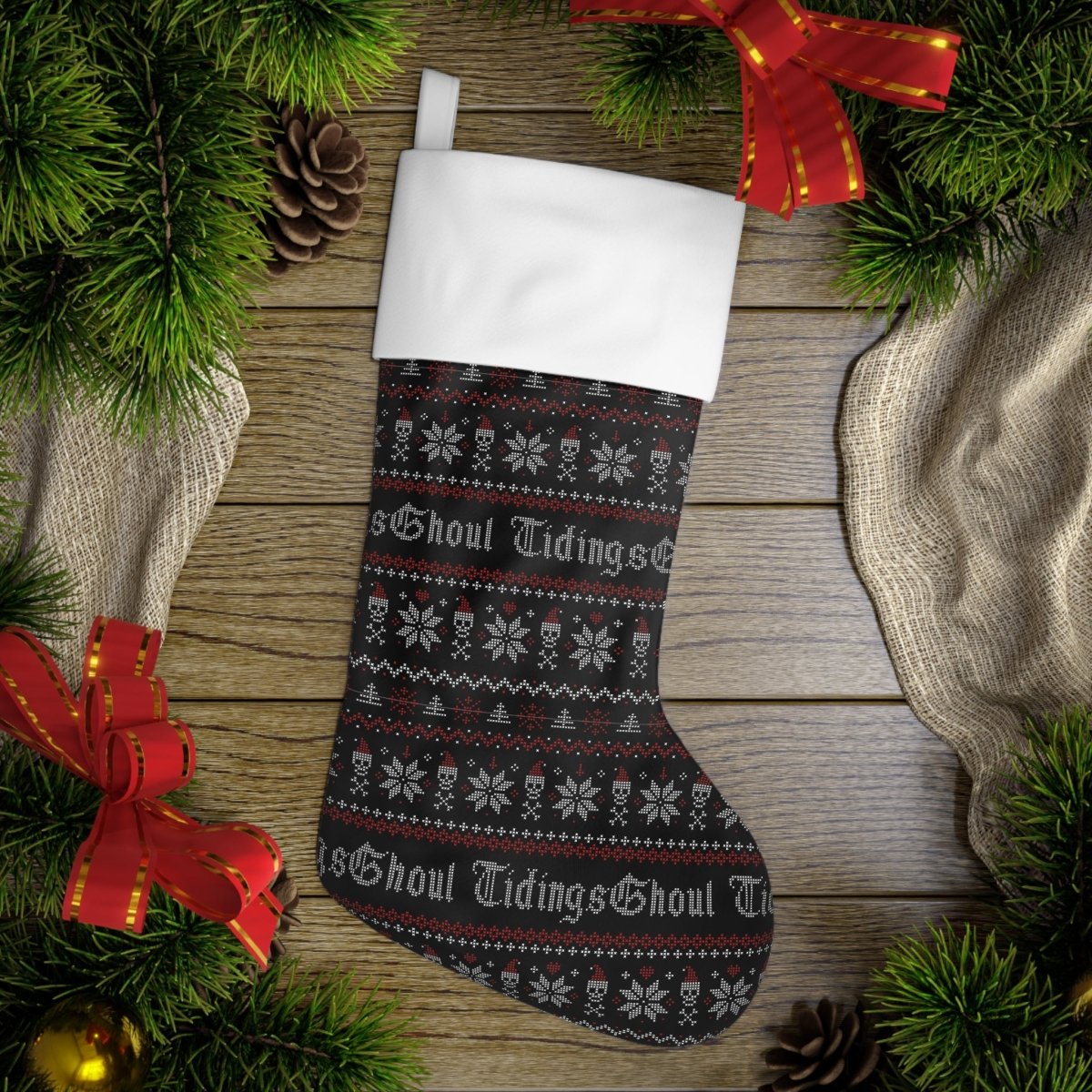 Too Fast | Ghoul Tidings Holiday Christmas Stocking