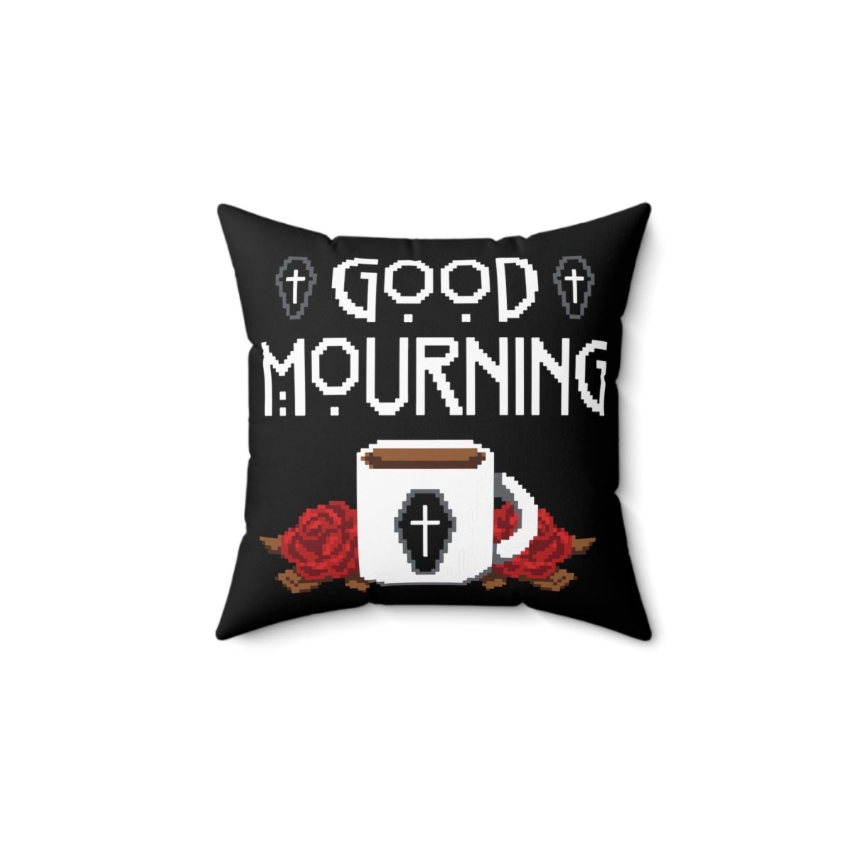 Too Fast | Good Mourning Throw Pillow