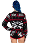 Too Fast | Hail Santa Satan Knit Christmas Sweater