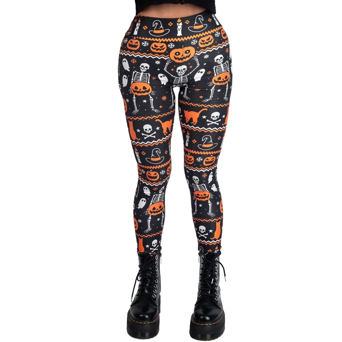  Indian Chief Skull Women's Yoga Pants High Waisted