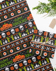 Too Fast | Happy Horror Days Halloween Christmas Gift Wrapping Paper