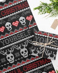 Too Fast | Have Yourself A Creepy Lil Christmas Gift Wrapping Paper