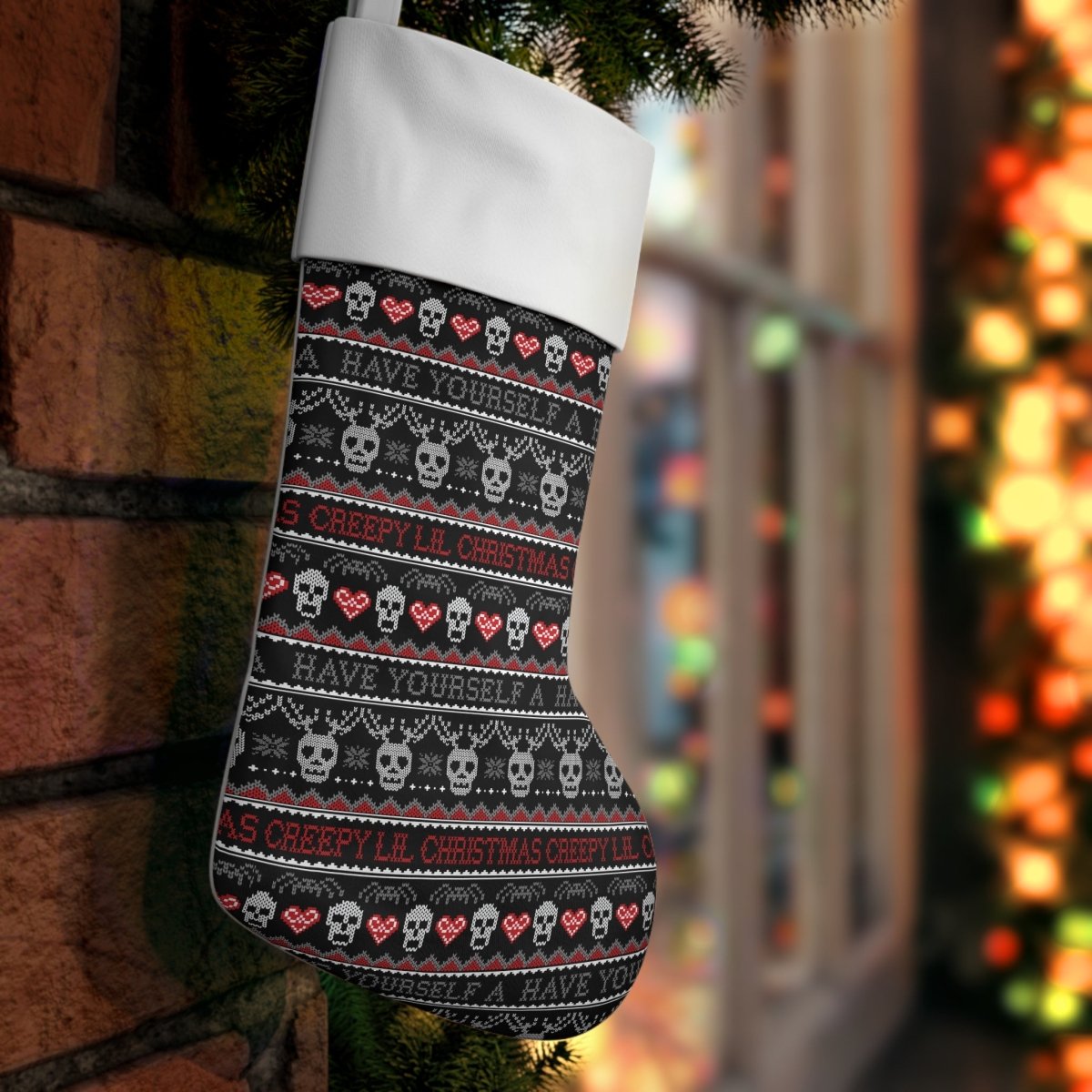 Too Fast | Have Yourself A Creepy Lil Christmas Holiday Christmas Stocking