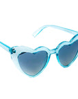 Too Fast | Heart Shaped Ombre Sunglasses