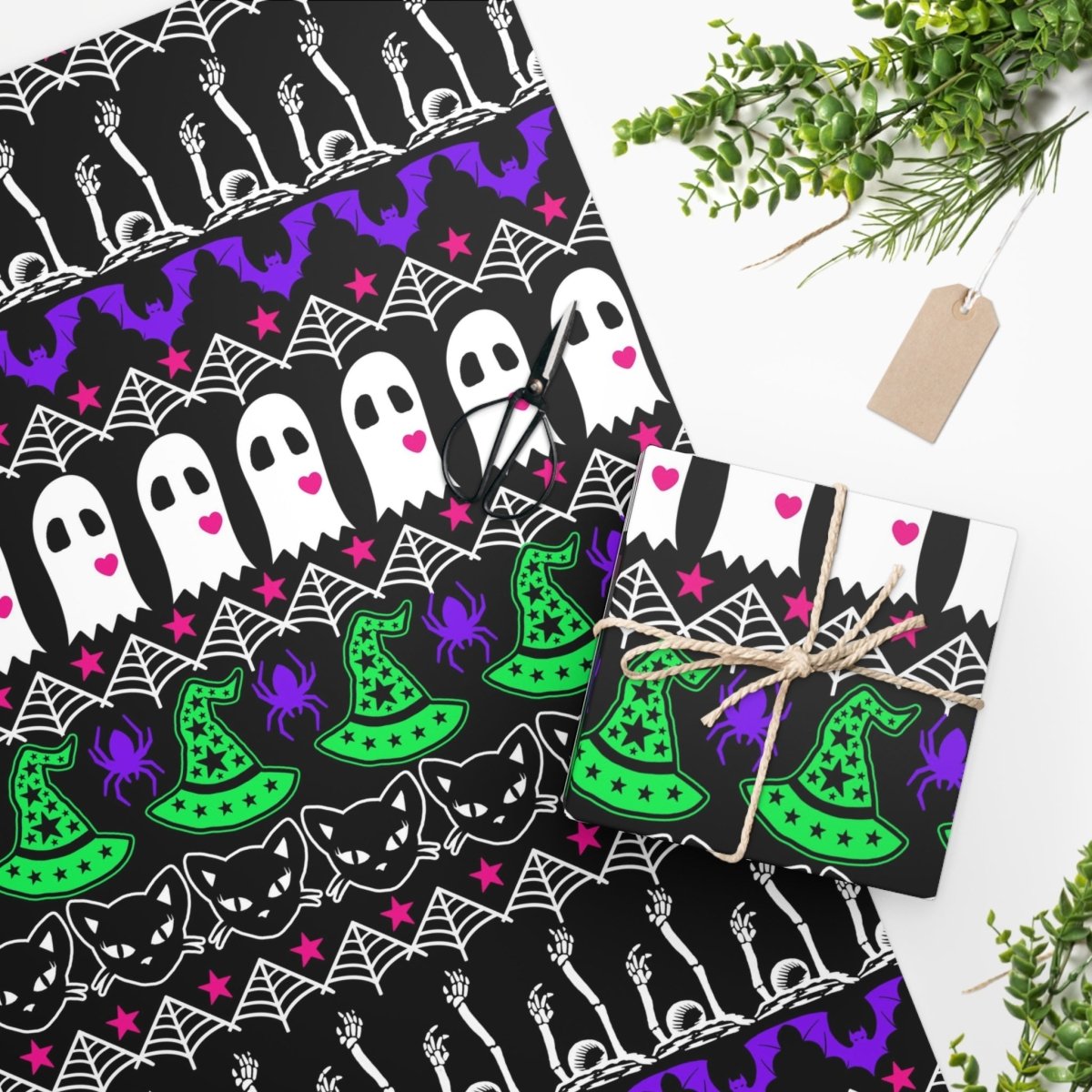 Too Fast | Hocus Pocus Witchy Christmas Gift Wrapping Paper