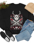 Too Fast | Jason Voorhees Killer Christmas Crewneck Sweatshirt