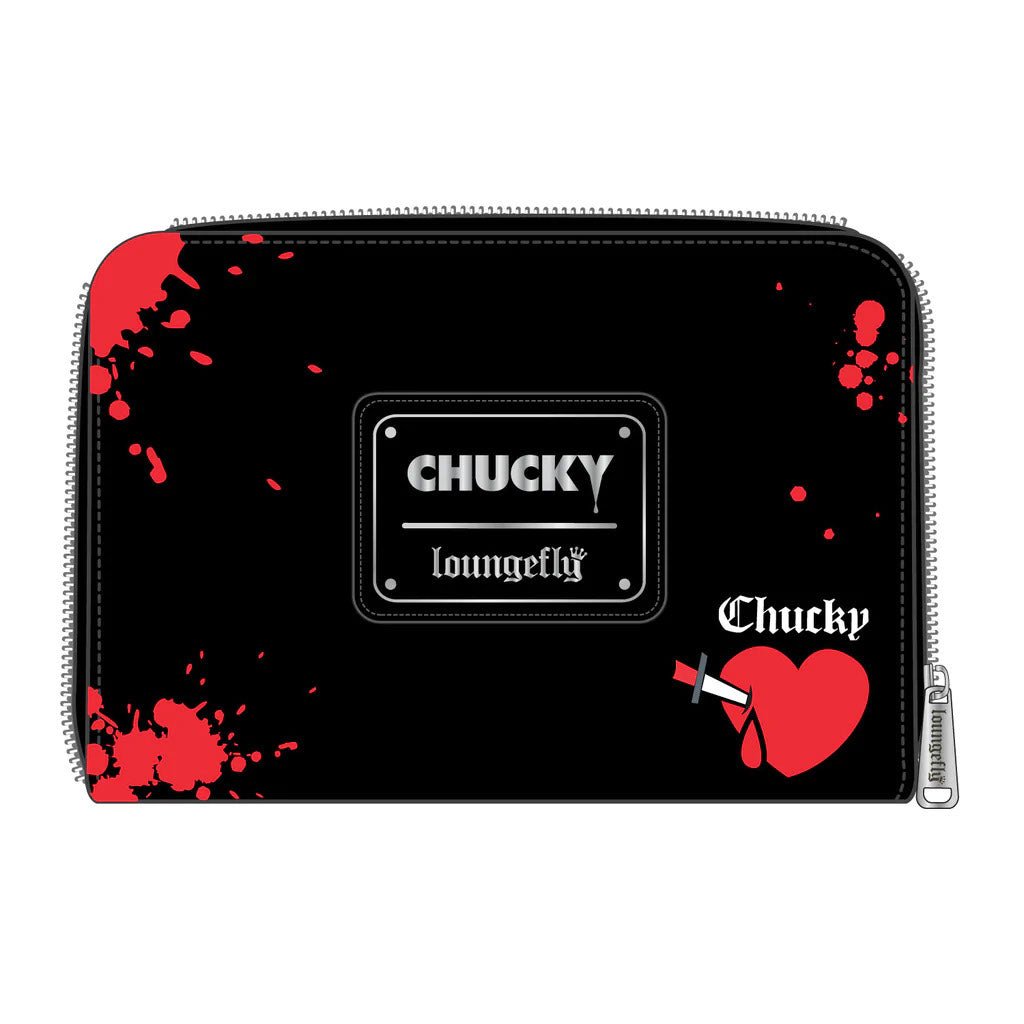 Too Fast | Loungefly | Chucky and Tiffany Zip Wallet
