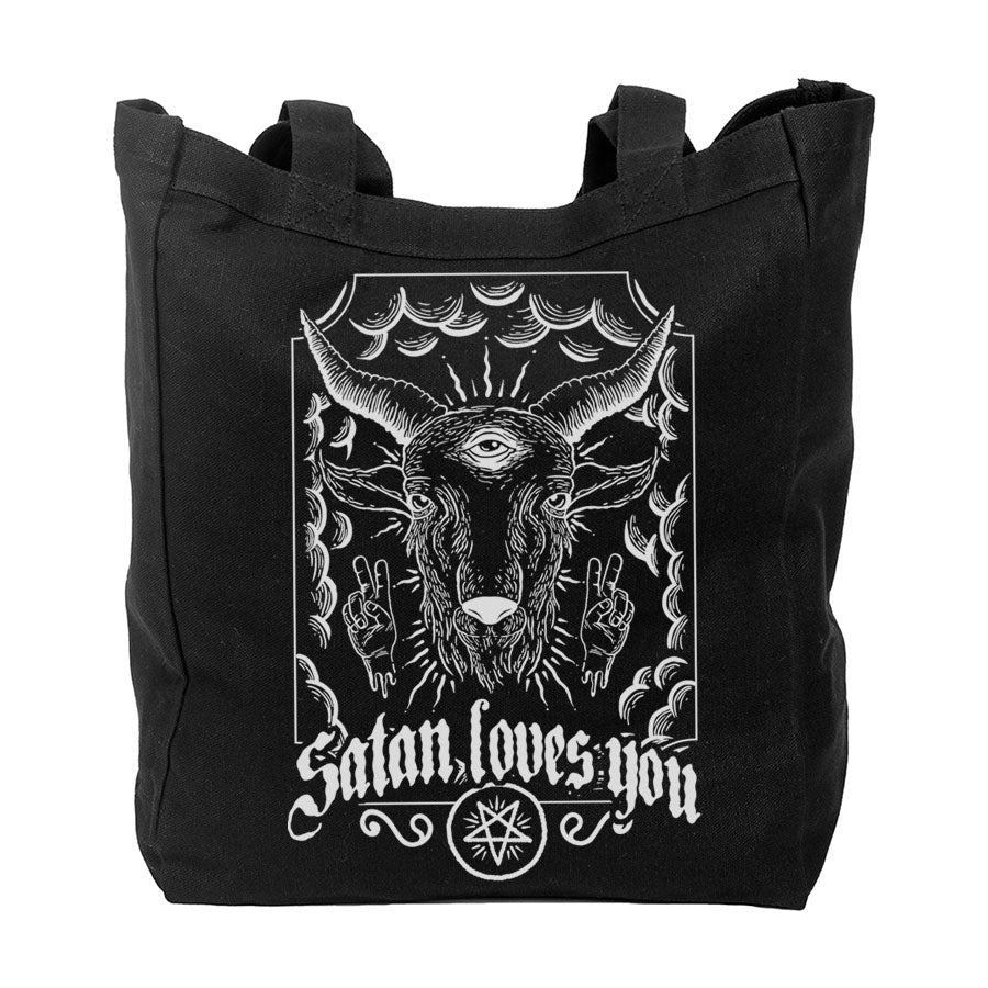 Too Fast | Love Satan Canvas Tote Bag