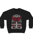 Too Fast | Merry F-ing Whatever Christmas Crewneck Sweatshirt