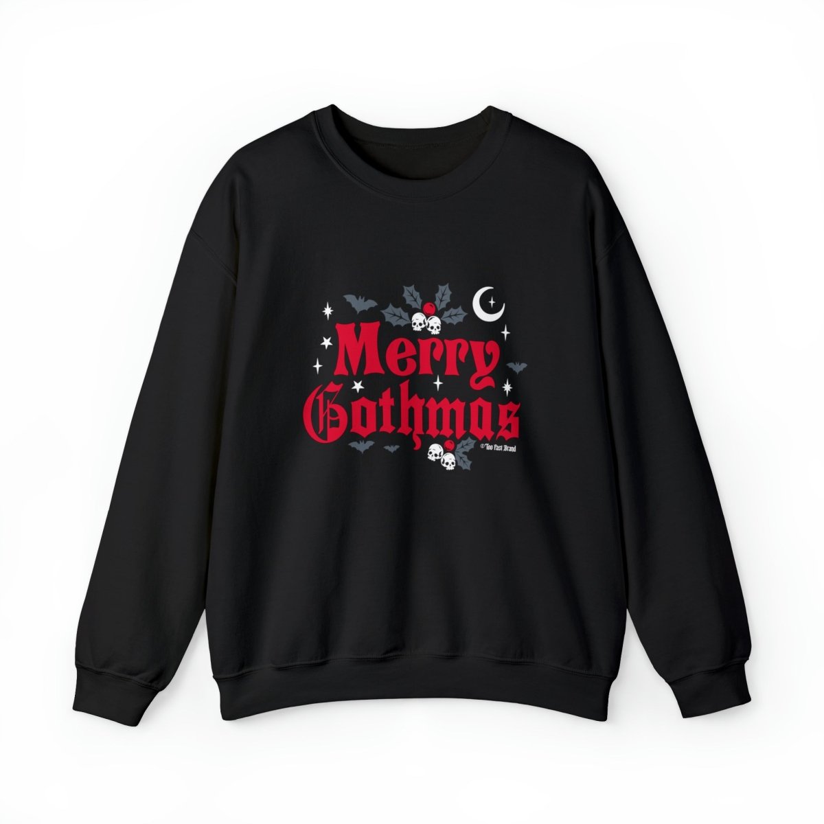 Too Fast | Merry Gothmas Christmas Crewneck Sweatshirt