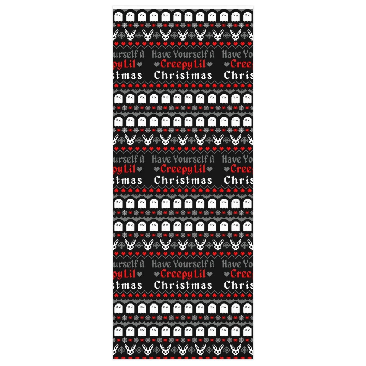 Too Fast | Merry Little Creepmas Christmas Gift Wrapping Paper