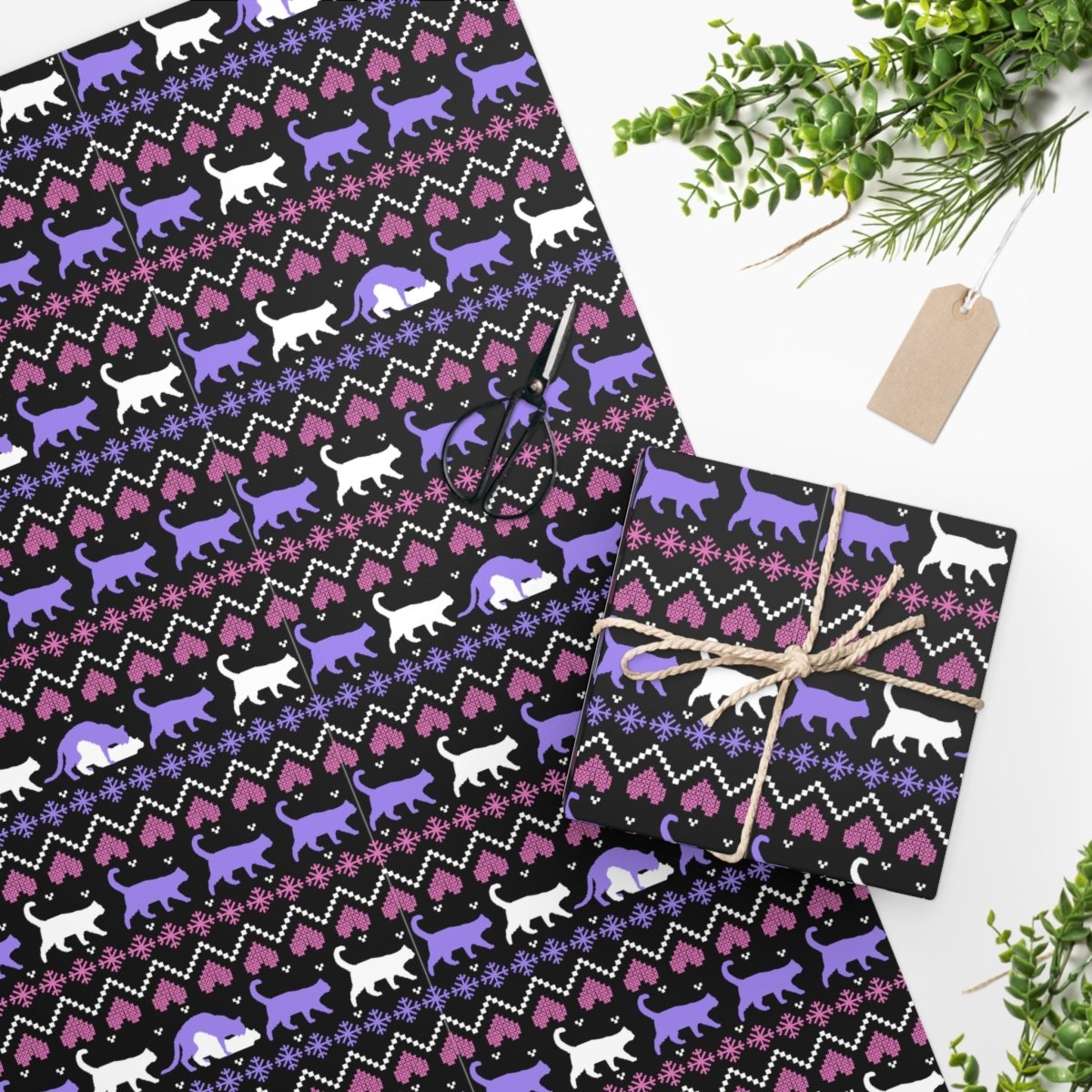 Too Fast | Naughty Kitty Gift Wrapping Paper