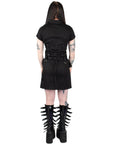 Too Fast | Orchid Bloom | Gothic Rope Mini Dress