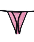 Too Fast | Pink 666 Thong Underwear