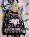 Too Fast | Pink Merry 666mas Knit Christmas Sweater