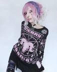 Too Fast | Pink Merry 666mas Knit Christmas Sweater