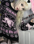 Too Fast | Pink Merry 666mas Knit Christmas Sweater