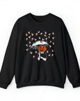 Too Fast | Pumpkin Girl Candy Corn Crewneck Sweatshirt